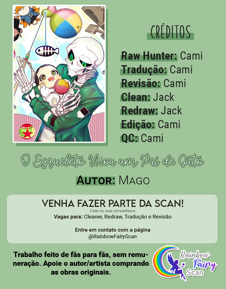 O esqueleto virou um pai de gato-Chapter 63